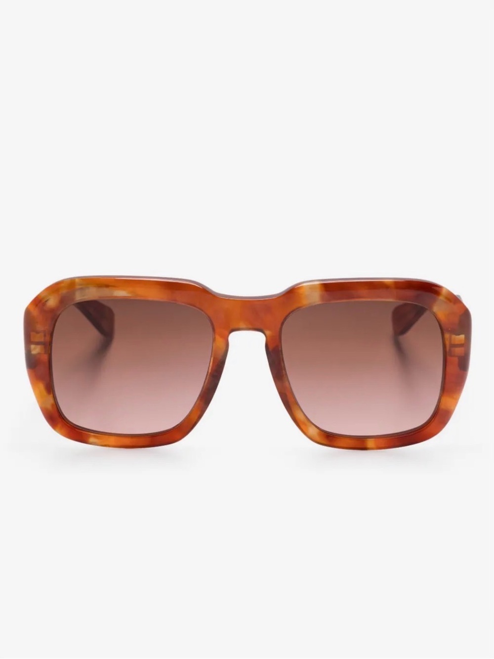 NWT Chloe Round Acetate Sunglasses in Smokey Havana